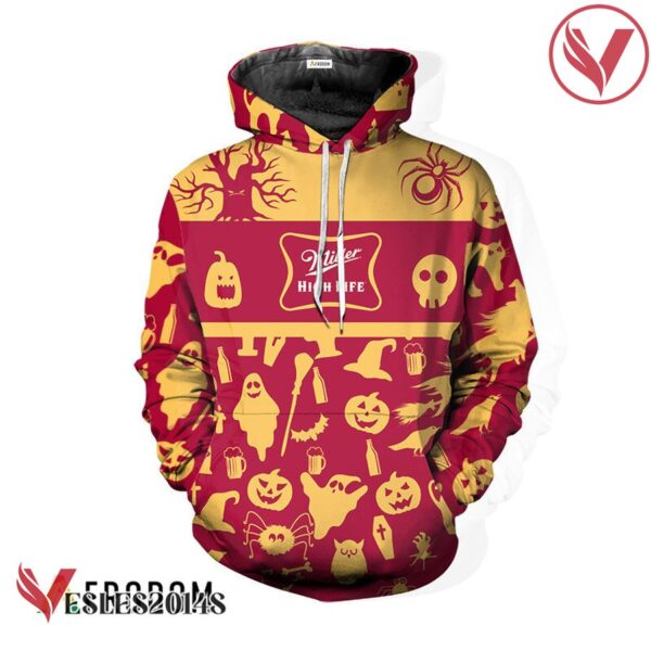 Miller High Life Halloween Patterns Hoodie & Zip Hoodie - Vesles2014S 2