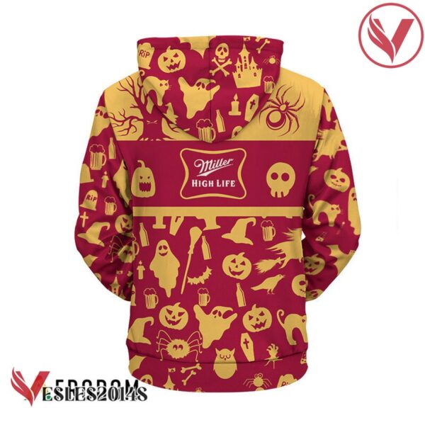 Miller High Life Halloween Patterns Hoodie & Zip Hoodie - Vesles2014S 4