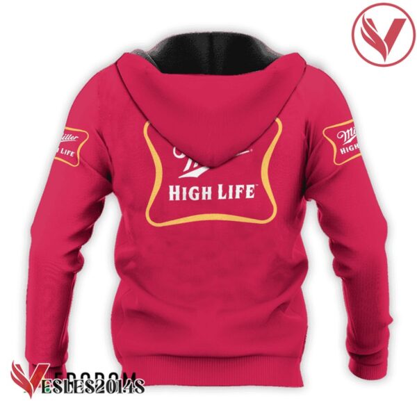 Miller High Life Pink Tennis Hoodie & Zip Hoodie - Vesles2014S 3