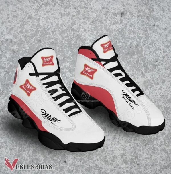 Miller High life Logo Air Jordan 13 Shoes, Best Sneaker Gifts For Fans - Vesles2014s 1