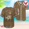 Miller Lite Beige Halloween Dinosaur Baseball Jersey, Perfect Gifts For Fans - Vesles2014S