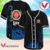 Miller Lite Black Halloween Witch Baseball Jersey, Perfect Gifts For Fans - Vesles2014S