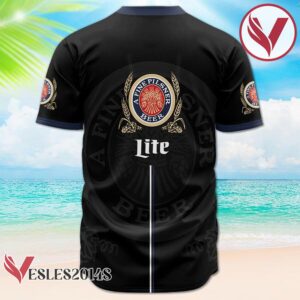 Miller Lite Black Label Logo Baseball Jersey, Perfect Gifts For Fans - Vesles2014S 2