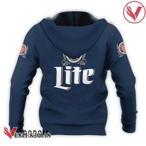 Miller Lite Blue Tennis Hoodie & Zip Hoodie - Vesles2014S 3