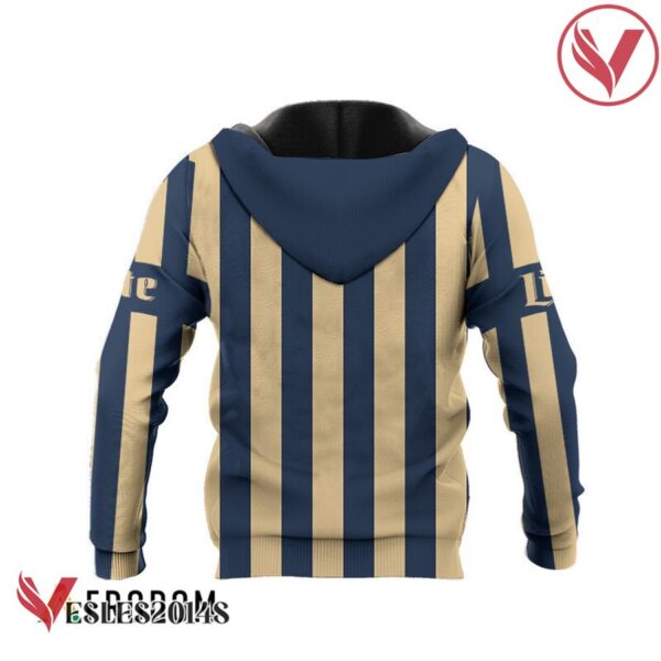 Miller Lite Blue Vintage Striped Hoodie & Zip Hoodie - Vesles2014S 4