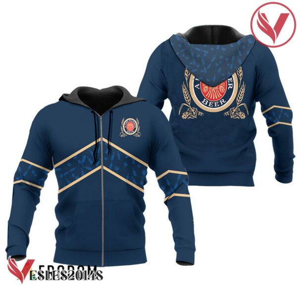Miller Lite Blue Wine Pattern Hoodie & Zip Hoodie - Vesles2014S 1