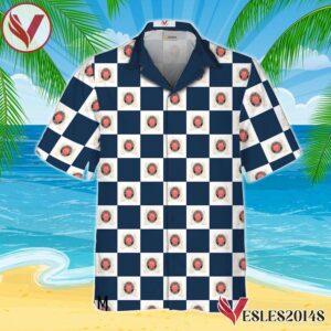 Miller Lite Checkerboard Hawaiian Shirt, Best Summer Gifts For Fans - Vesles2014S 1