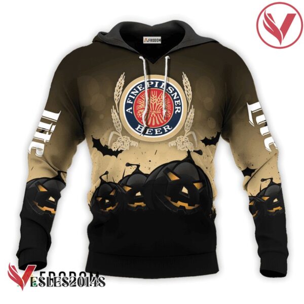 Miller Lite Halloween Night Pumpkin Hoodie & Zip Hoodie - Vesles2014S 1