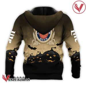 Miller Lite Halloween Night Pumpkin Hoodie & Zip Hoodie - Vesles2014S 3