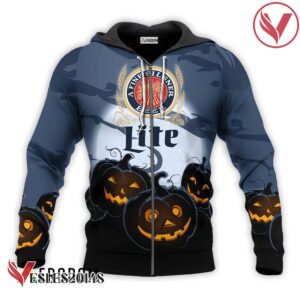 Miller Lite Halloween Night Pumpkin Hoodie & Zip Hoodie - Vesles2014S 6