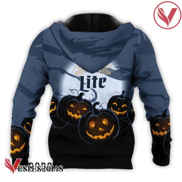 Miller Lite Halloween Night Pumpkin Hoodie & Zip Hoodie - Vesles2014S 7