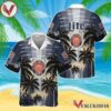 Miller Lite Tropical Coconut Palms Hawaiian Shirt, Best Summer Gifts For Fans - Vesles2014S