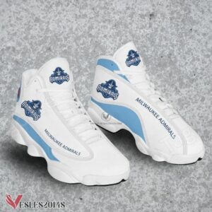 Milwaukee Admirals Club Air Jordan 13 Shoes, Best Sneaker Gifts For Fans - Vesles2014s