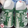 Milwaukee Bucks Basketball Club Clogs Crocband Comfortable Shoes For Men Women, Unique Gift From  Vesles2014S