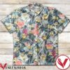 Minion Behind Tropical Flower And Leaf Hawaiian Shirt, Unique Gifts For Friends - Vesles2014S 1