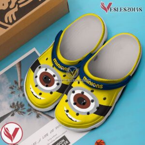 Minions Cartoon Crocs Crocband Clogs Shoes Comfortable For Men Women and Kids Style 1, Unique Gift From  Vesles2014S 2