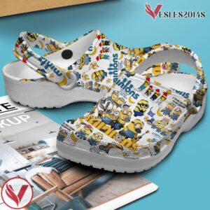Minions Cartoon Crocs Crocband Clogs Shoes Comfortable For Men Women and Kids Style 10, Unique Gift From Vesles2014S 2