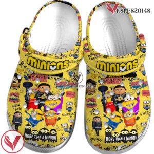 Minions Cartoon Crocs Crocband Clogs Shoes Comfortable For Men Women and Kids Style 11, Unique Gift From  Vesles2014S 2