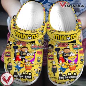 Minions Cartoon Crocs Crocband Clogs Shoes Comfortable For Men Women and Kids Style 11, Unique Gift From  Vesles2014S