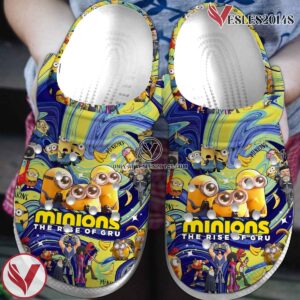 Minions Cartoon Crocs Crocband Clogs Shoes Comfortable For Men Women and Kids Style 5, Unique Gift From  Vesles2014S