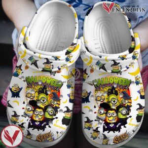 Minions Cartoon Crocs Crocband Clogs Shoes Comfortable For Men Women and Kids Style 7, Unique Gift From  Vesles2014S