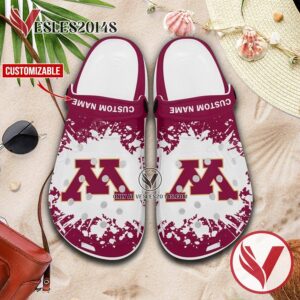 Minnesota Logo Custom Crocs Shoes For Men And Women, Unique Clogs Shoes For Fans - Vesles2014S 1