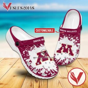Minnesota Logo Custom Crocs Shoes For Men And Women, Unique Clogs Shoes For Fans - Vesles2014S