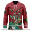 Minnesota Wild Blood Personalized Hockey Jersey Shirt, Trending Gifts For Fans - Vesles2014s