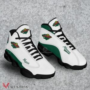 Minnesota Wild Logo Air Jordan 13 Shoes, Best Sneaker Gifts For Fans - Vesles2014s 1