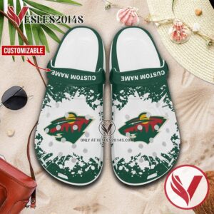 Minnesota Wild Personalized Crocs Shoes For Men And Women, Unique Clogs Shoes For Fans - Vesles2014S 1