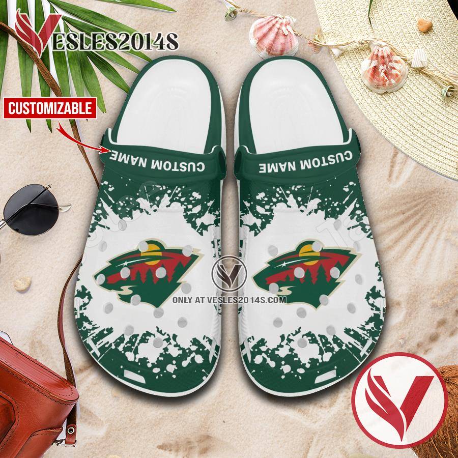 Minnesota Wild Personalized Crocs Shoes For Men And Women, Unique Clogs Shoes For Fans - Vesles2014S 1