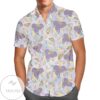 Minnie Floral Princess Cartoon Disney For men And Women Graphic Print Short Sleeve Hawaiian Casual Shirt Vesles2014S