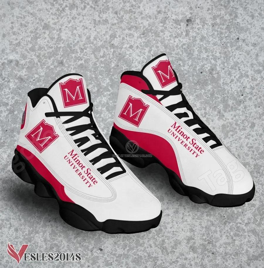 Minot State University Air Jordan 13 Shoes, Best Sneaker Gifts For Fans - Vesles2014s 1