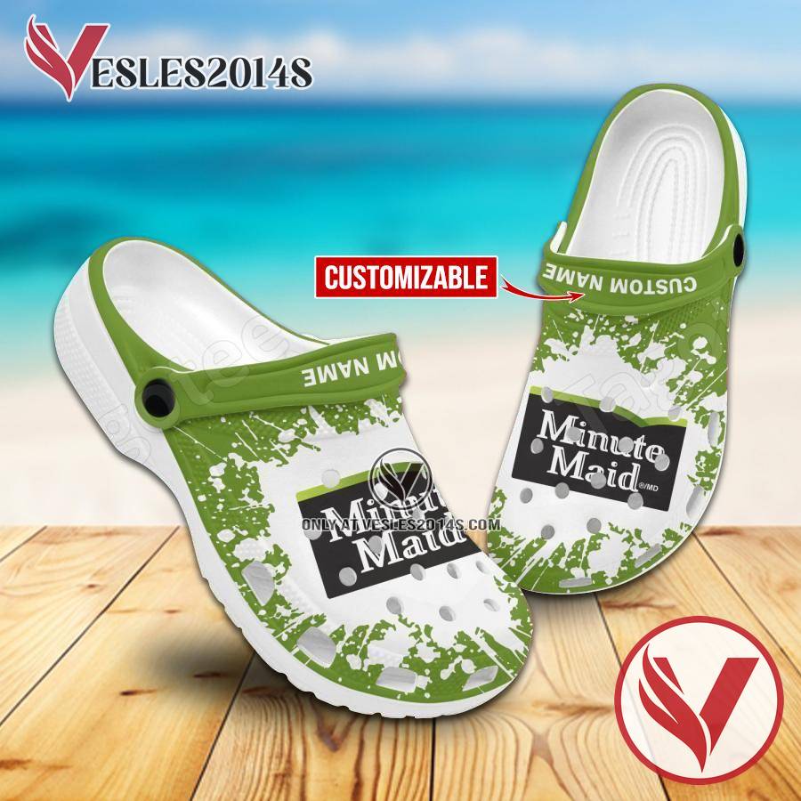 Minute Maid Logo Crocs Shoes For Men And Women, Unique Clogs Shoes For Fans - Vesles2014S
