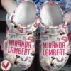 Miranda Lambert Music Crocs Crocband Clogs Shoes, Unique Gifts For Fans Style 1 - Vesles2014S