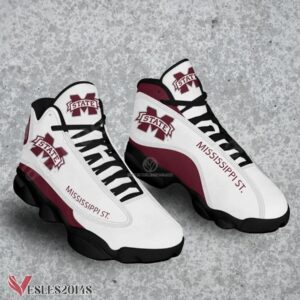 Mississippi St. NCAA Logo Air Jordan 13 Shoes, Best Sneaker Gifts For Fans - Vesles2014s 1