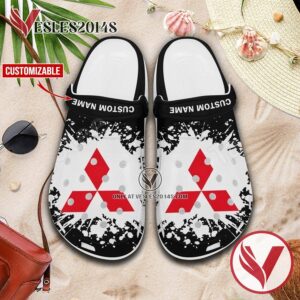 Mitsubishi Electric Logo Crocs Shoes For Men And Women, Unique Clogs Shoes For Fans - Vesles2014S 1