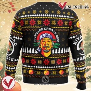 Miyagi Karate Dojo Ugly Christmas Sweater, Unique Christmas Gift For Fans - Vesles2014S 1