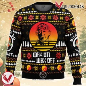 Miyagi Karate Dojo Ugly Christmas Sweater, Unique Christmas Gift For Fans - Vesles2014S