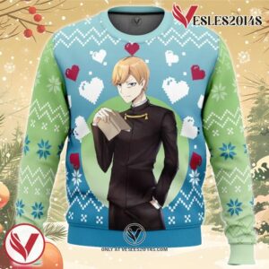 Miyuki Shirogane Kaguya-sama Love Is War Ugly Christmas Sweater, Unique Christmas Gift For Fans - Vesles2014S