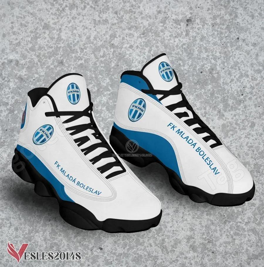 Mlada Boleslav Logo Air Jordan 13 Shoes, Best Sneaker Gifts For Fans - Vesles2014s 1