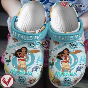 Moana Cartoon Crocs Crocband Clogs Shoes Comfortable For Men Women and Kids, Unique Gift From  Vesles2014S