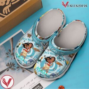 Moana Cartoon Crocs Crocband Clogs Shoes Comfortable For Men Women and Kids, Unique Gift From Vesles2014S 2