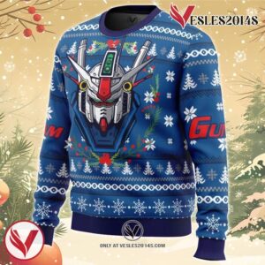 Mobile Suit RX 78 Gundam Ugly Christmas Sweater, Unique Christmas Gift For Fans - Vesles2014S 1