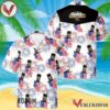 Modelo Negra American Flag Fireworks Hawaiian Shirt, Best Summer Gifts For Fans - Vesles2014S