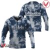 Modelo Negra Blue Tie-dye Hoodie & Zip Hoodie - Vesles2014S