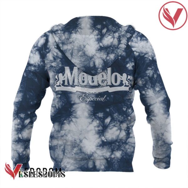 Modelo Negra Blue Tie-dye Hoodie & Zip Hoodie - Vesles2014S 3