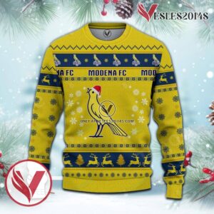 Modena F.C Sport Ugly Christmas Sweater, Unique Gifts For Fans - Vesles2014aS 2