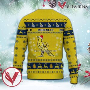Modena F.C Sport Ugly Christmas Sweater, Unique Gifts For Fans - Vesles2014aS 3