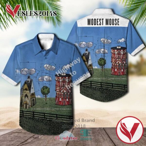 Modest Mouse Building Nothing Casual Hawaiian Shirt, Best Gifts For Summer Vesles2014S 1